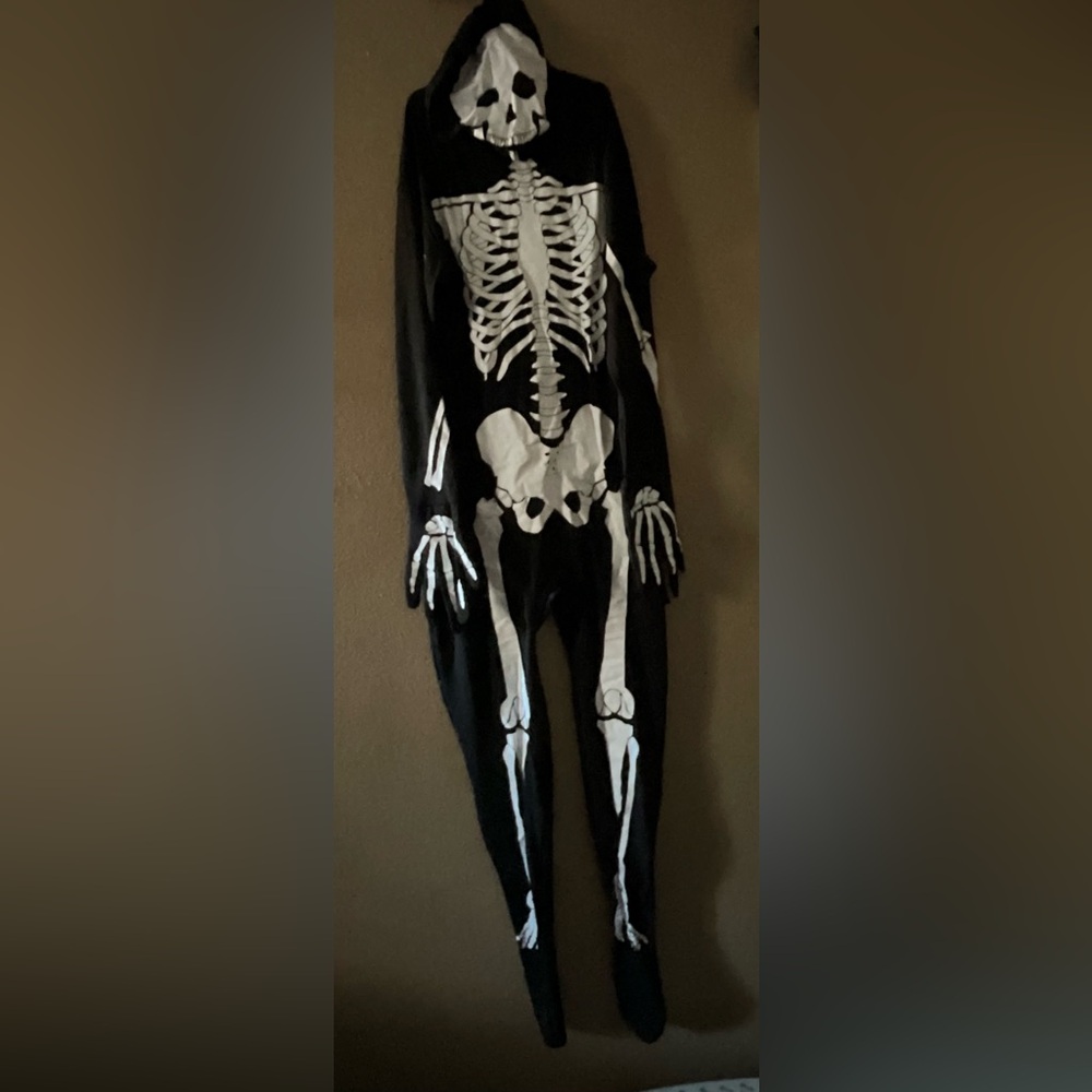 Skeleton full body cover up